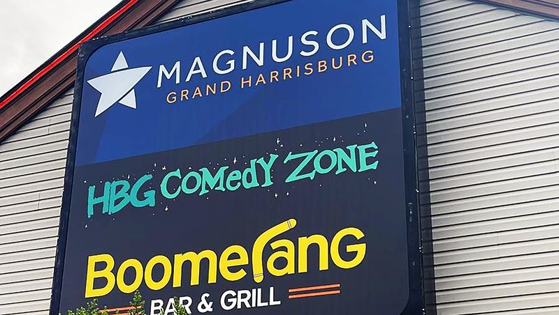 Magnuson Grand Harrisburg Building Sign