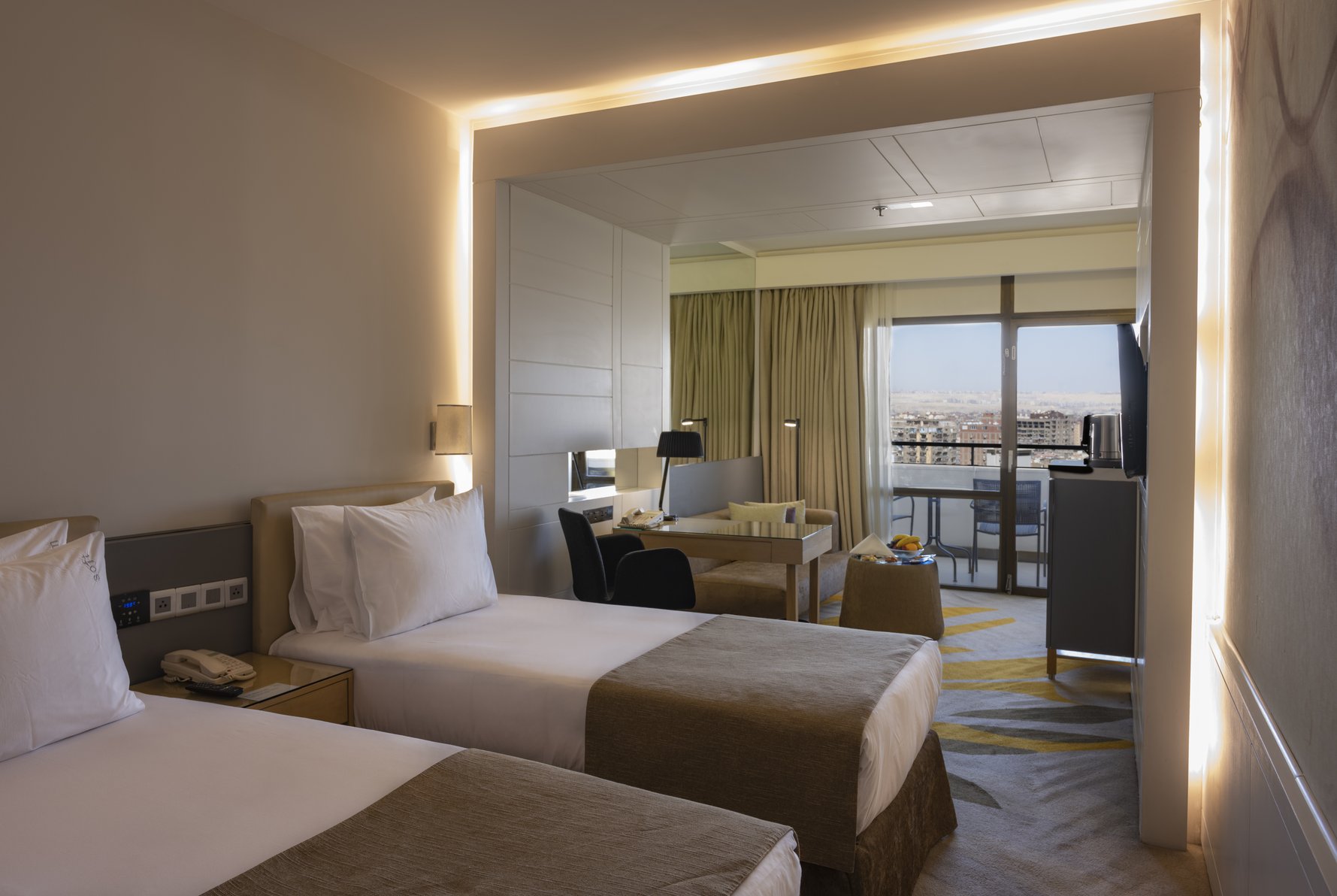 Holiday Inn CAIRO MAADI Room Type - 2 Twin Standard City View Non Smoking