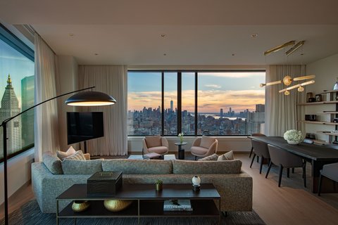 Fifth Avenue Penthouse Living Room