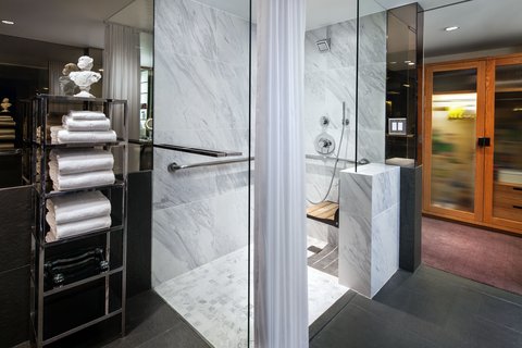 Accessible Bathroom - Roll-In Shower
