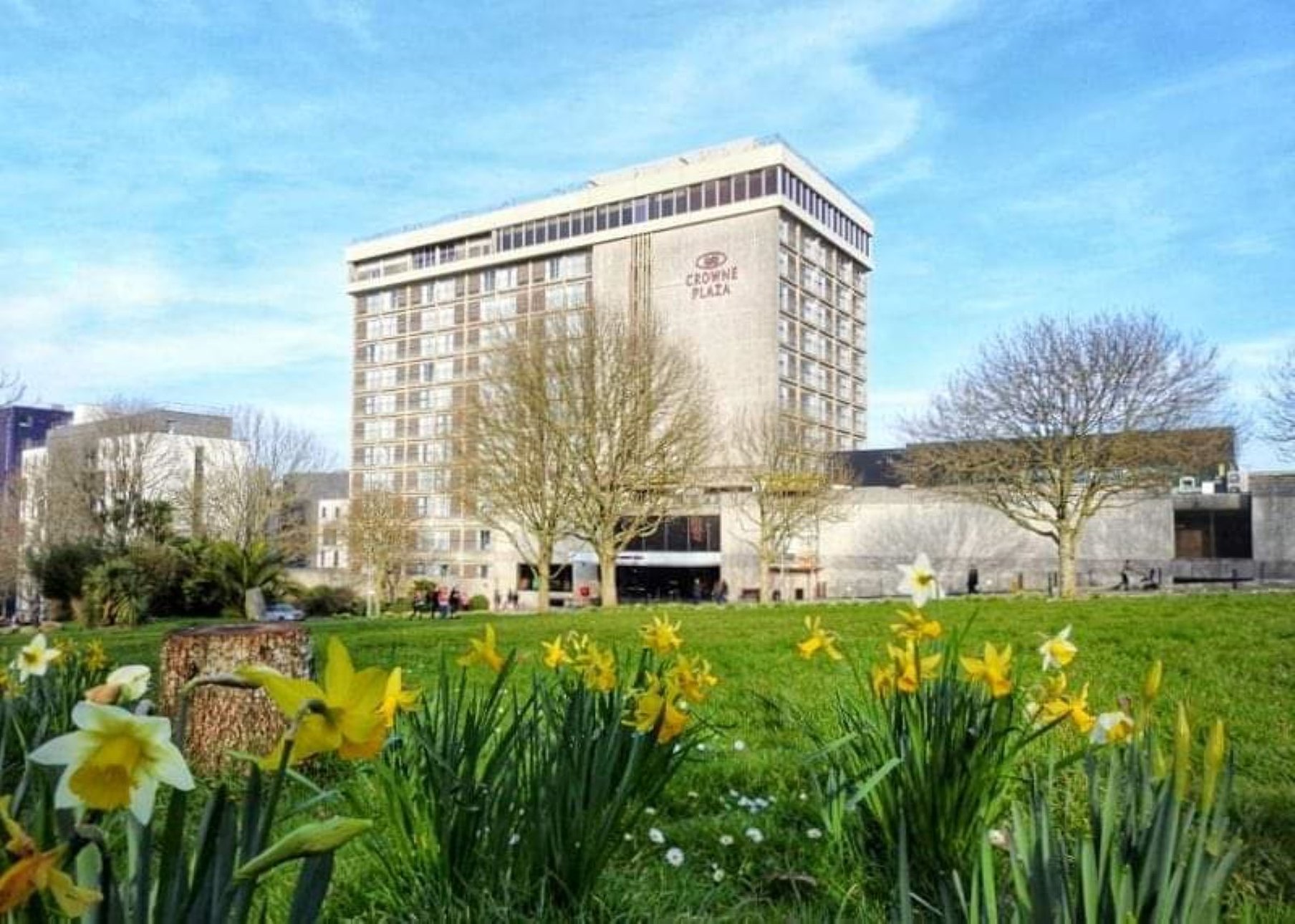 Exterior of hotel