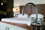 Deluxe, 1 Bedroom Suite, 1 King, Golf view, Upper floor, Terrace
