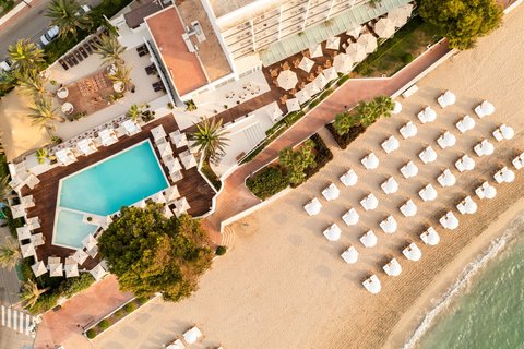 Aerial view of Hotel Riomar