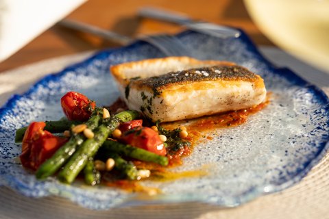 Grilled Sea Bass