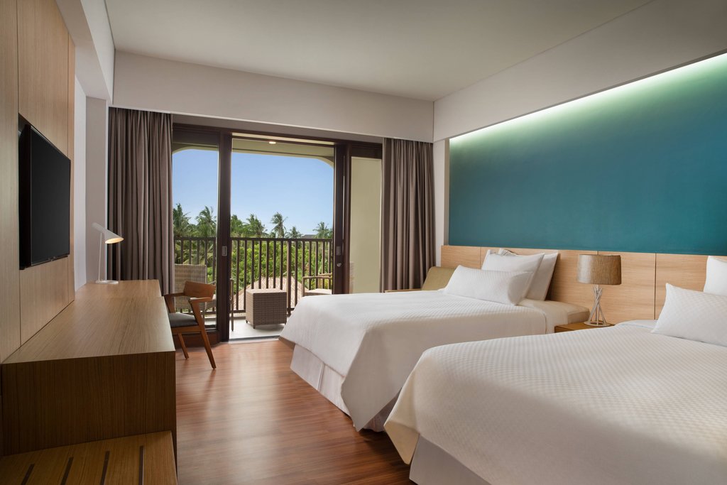 Element by Westin Bali Ubud Room Type - Deluxe, Guest room, 2 Twin, Garden view, Balcony