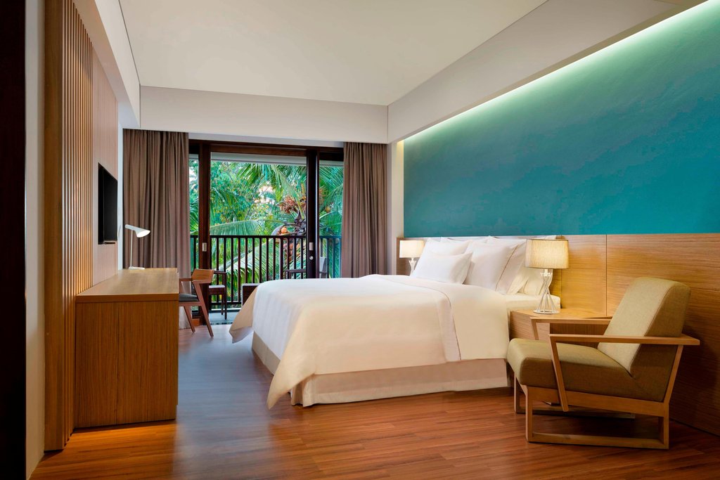 Element by Westin Bali Ubud Room Type - Deluxe Premier, Guest room, 1 King, Garden view, Balcony