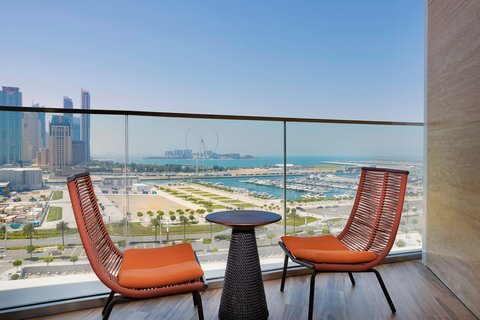 Balcony in a Fantastic King room