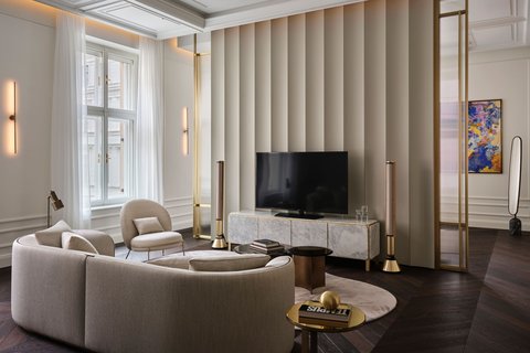 Living room with sofa lounge