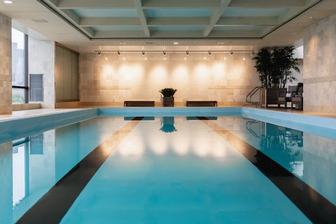 Indoor Pool at Four Seasons Hotel Boston