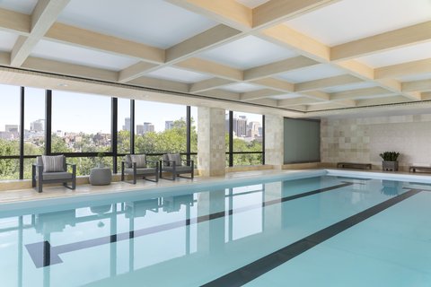 Indoor Pool at Four Seasons Hotel Boston