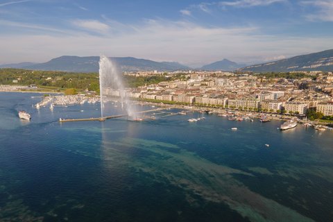 Lake Geneva from Above