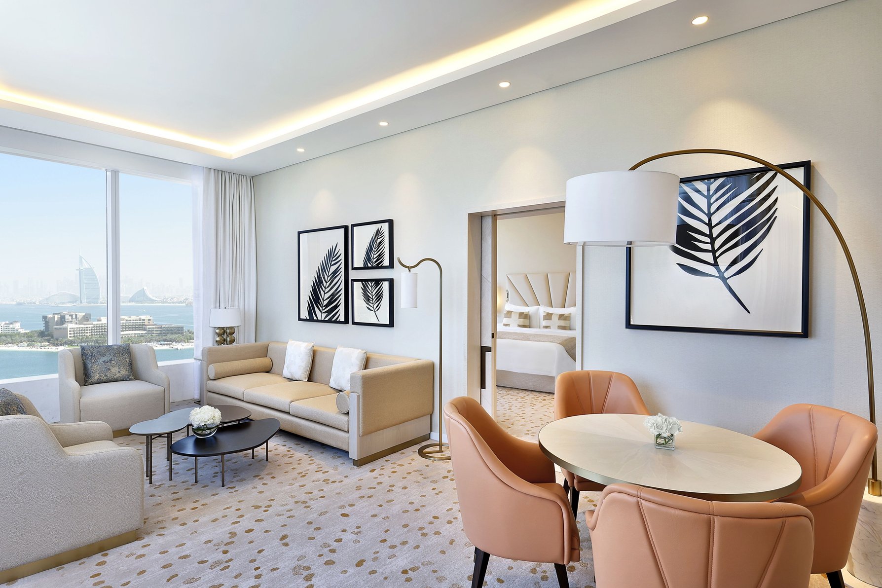 The St. Regis Dubai, The Palm Room Type - Metropolitan Suite, Suite, 1 King, Sea view