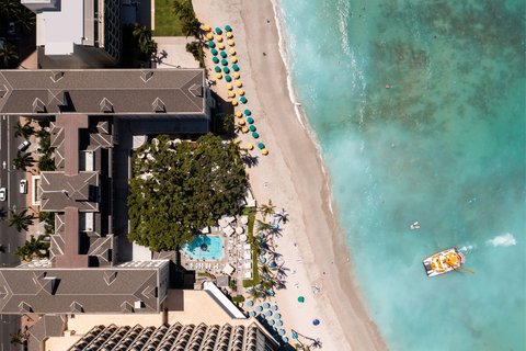 Aerial of Hotel Main Building