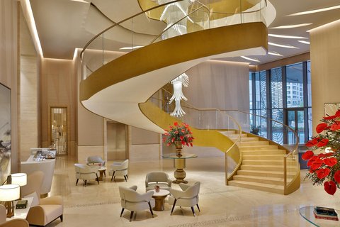The Grand Staircase & Chandelier