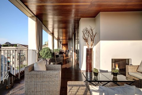 Suite Bulgari - Terraza