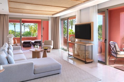 Citadel Suite Resort View Living Room