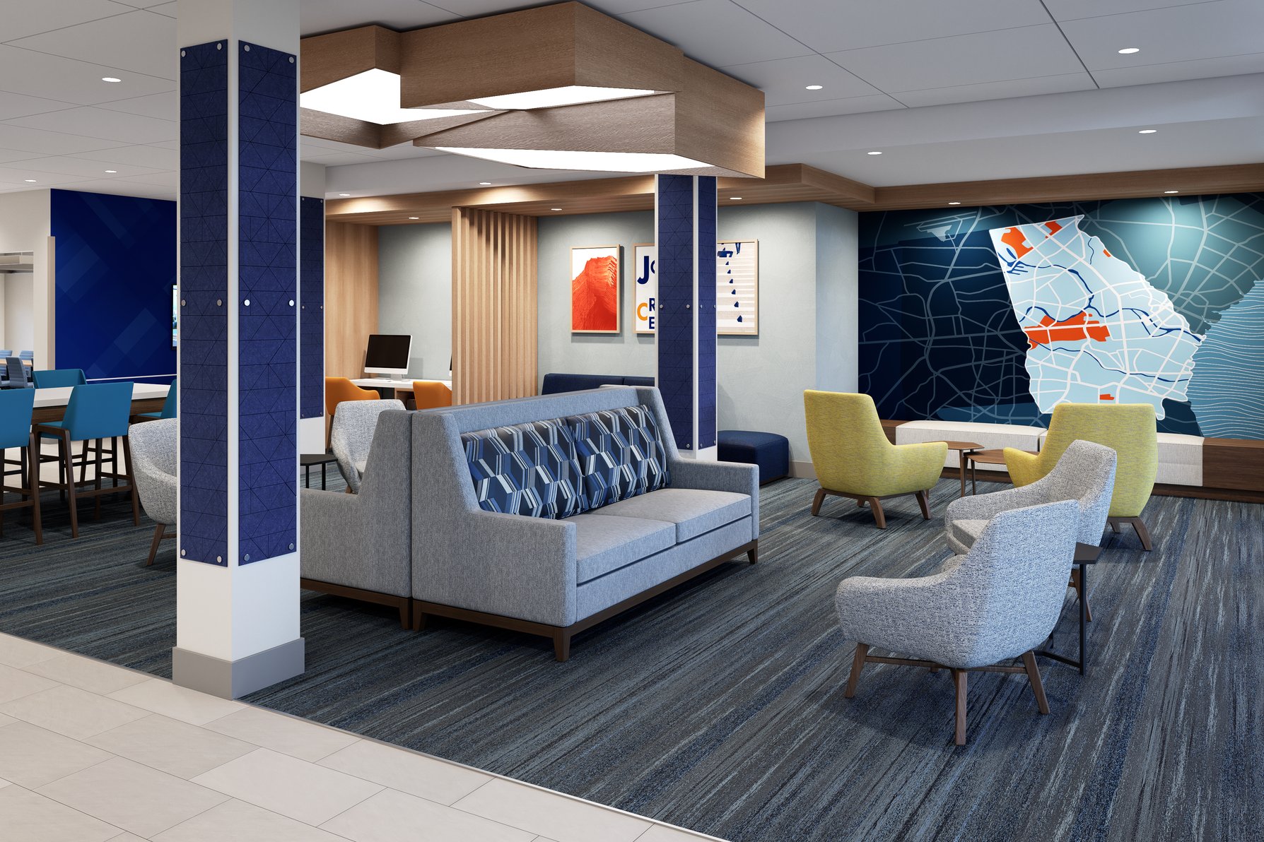 Relax and unwind in our lobby lounge and enjoy free Wi-Fi.