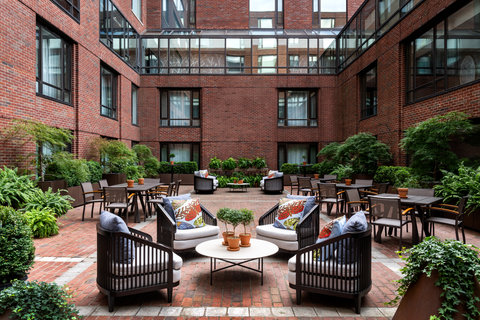 Four Seasons Hotel Boston Sanctuary terrace