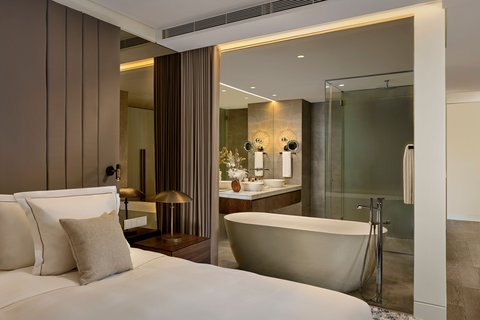 Suite Bedroom and Bathroom
