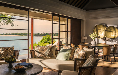 Two-Bedroom Premier Ocean Villa - Living Room