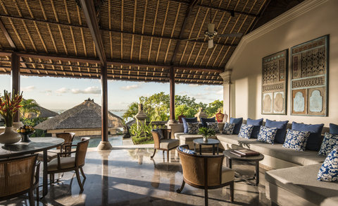 Two-Bedroom Garden Villa - View from Living Area