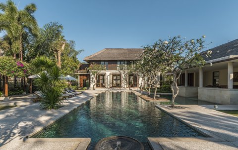 Three-Bedroom Garden Residence Villa - Villa View from Pool