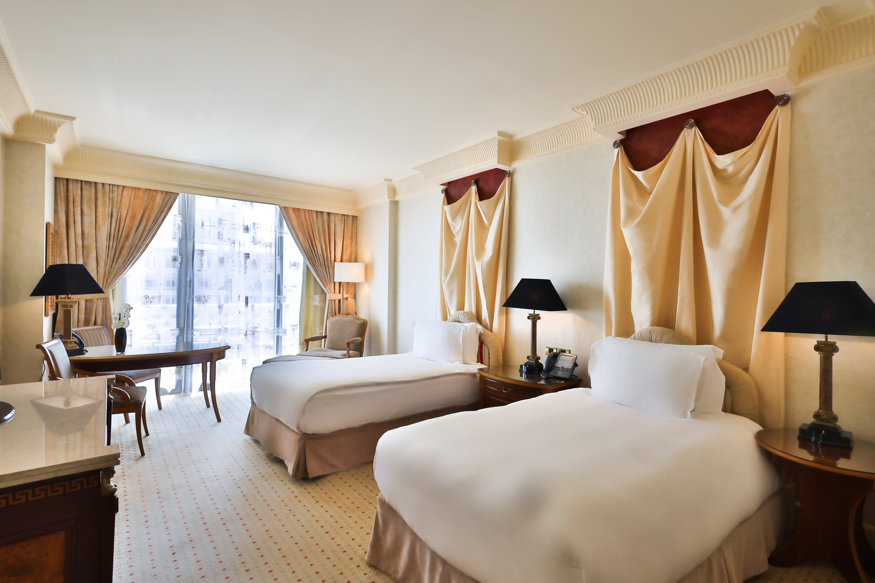 InterContinental PHOENICIA BEIRUT Room Type - 2 Single Premium Marina Vw Balcony Smoke