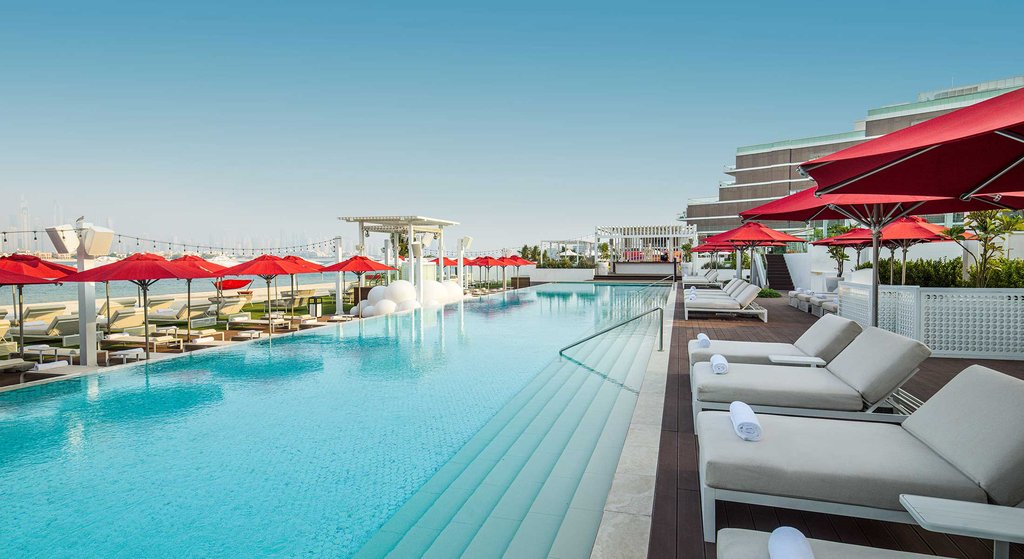 Dip in the Infinity Pool with the magnificent view and drinks.  