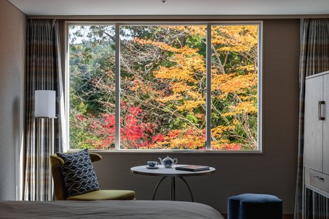 Autumn in Kyoto as Seen from Guest Rooms
