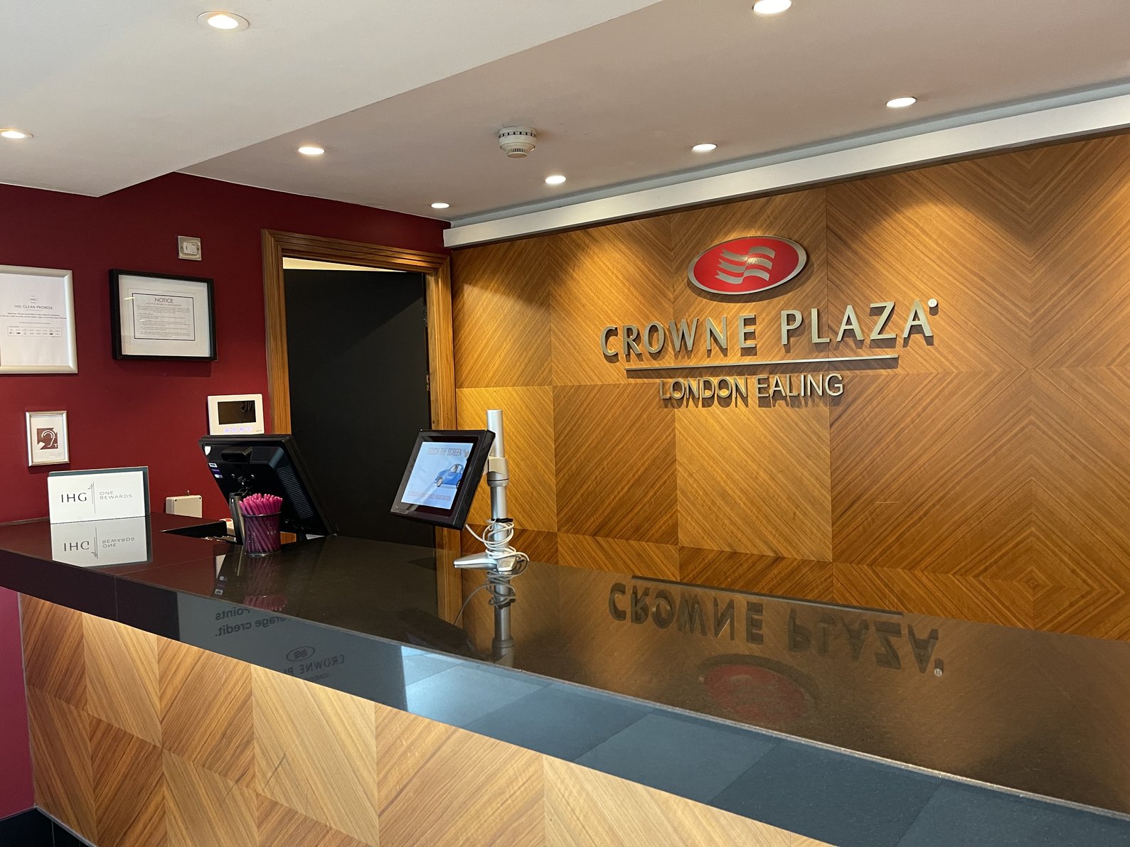 Hotel reception
