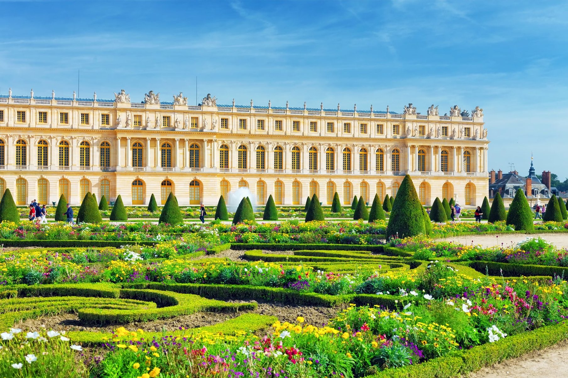 An hour away from our hotel, discover the Palace of Versailles
