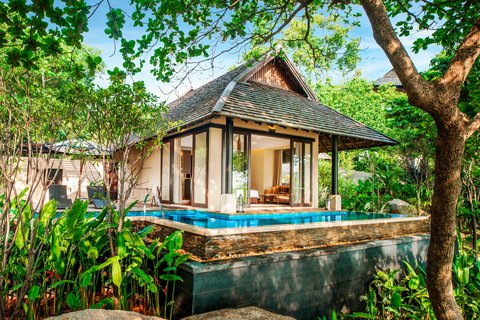 Tropische Pool-Villa