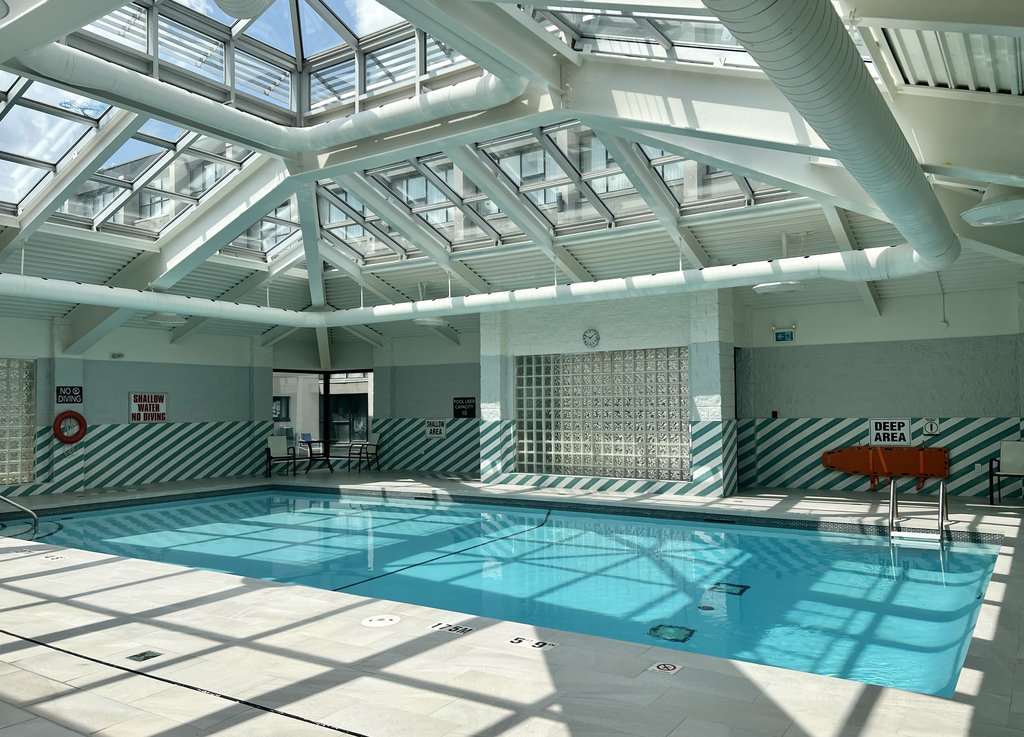 Go for a swim in the pool