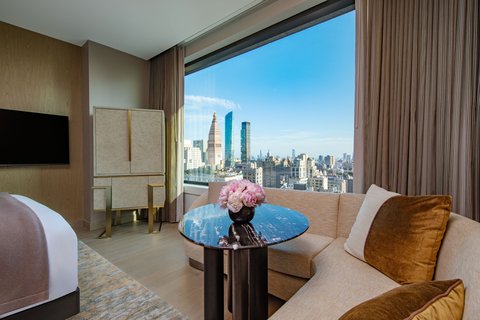 Manhattan Club Room Picture Window View.