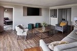 1 Bedroom 2 room Suite, 1 King, Sofa bed, Ford Lake view, Partial Golf view