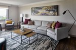 1 Bedroom Executive Suite, 1 King, Non-Private Sofa bed, Ford Lake view, Partial Golf view