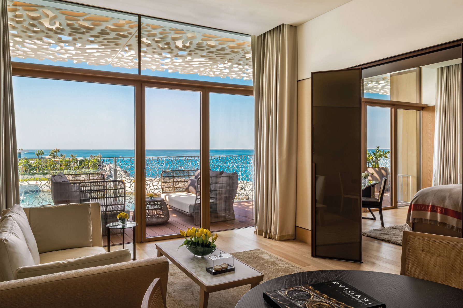 Bulgari Resort Dubai Room Type - Junior Suite, 1 Bedroom Suite, 1 King, Balcony