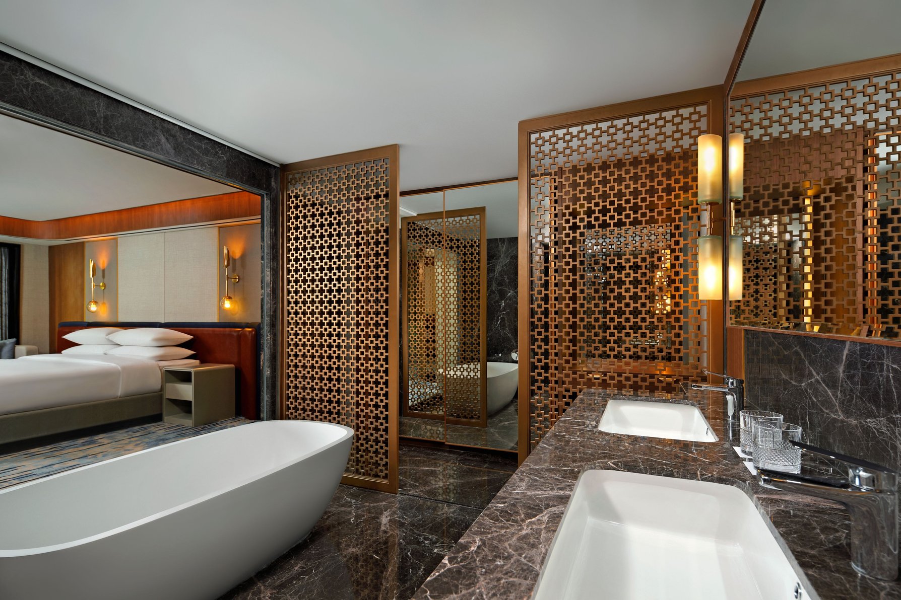Sheraton Surabaya Hotel and Towers Room Type - Ambassador Suite, Club lounge access, 2 Bedroom Suite, Bedroom 1: 1 King, Bedroom 2: 1 King Sheraton Surabaya Hotel and Towers Room Type - Ambassador Suite, Club lounge access, 2 Bedroom Suite, Bedroom 1: 1 King, Bedroom 2: 1 King