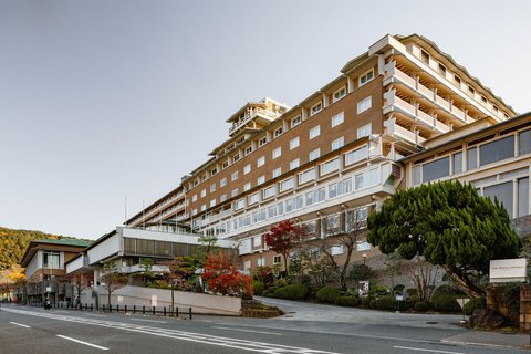 Hotel exterior from the west