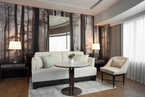 Nature Suite Bedroom Living Area