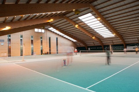 Indoor Tennis Court