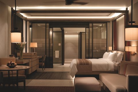 Bedroom of Sawangan Junior Suite