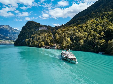 Boat Trip On Lake Brienz Or Lake Thun