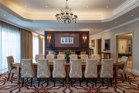 Grand Presidential Suite Dining Area