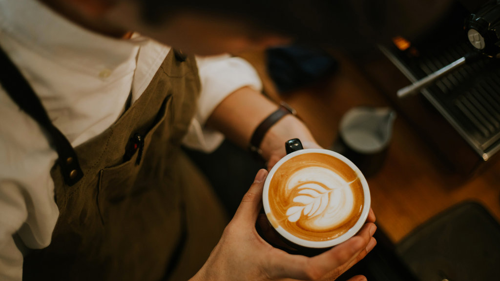 Coffee and pastries all day