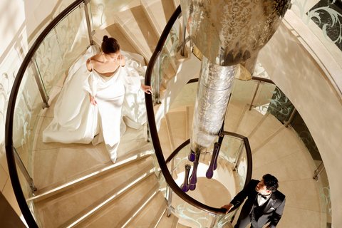 Astor Staircase at The St. Regis Bangkok
