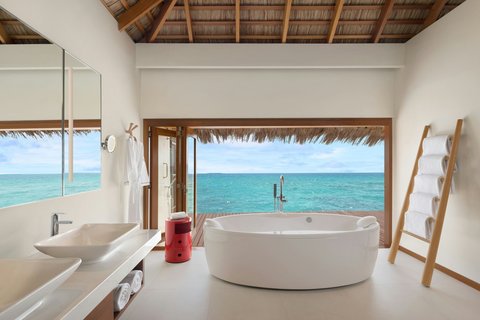 MLEWH Supreme Overwater 2BR Villa Bathroom