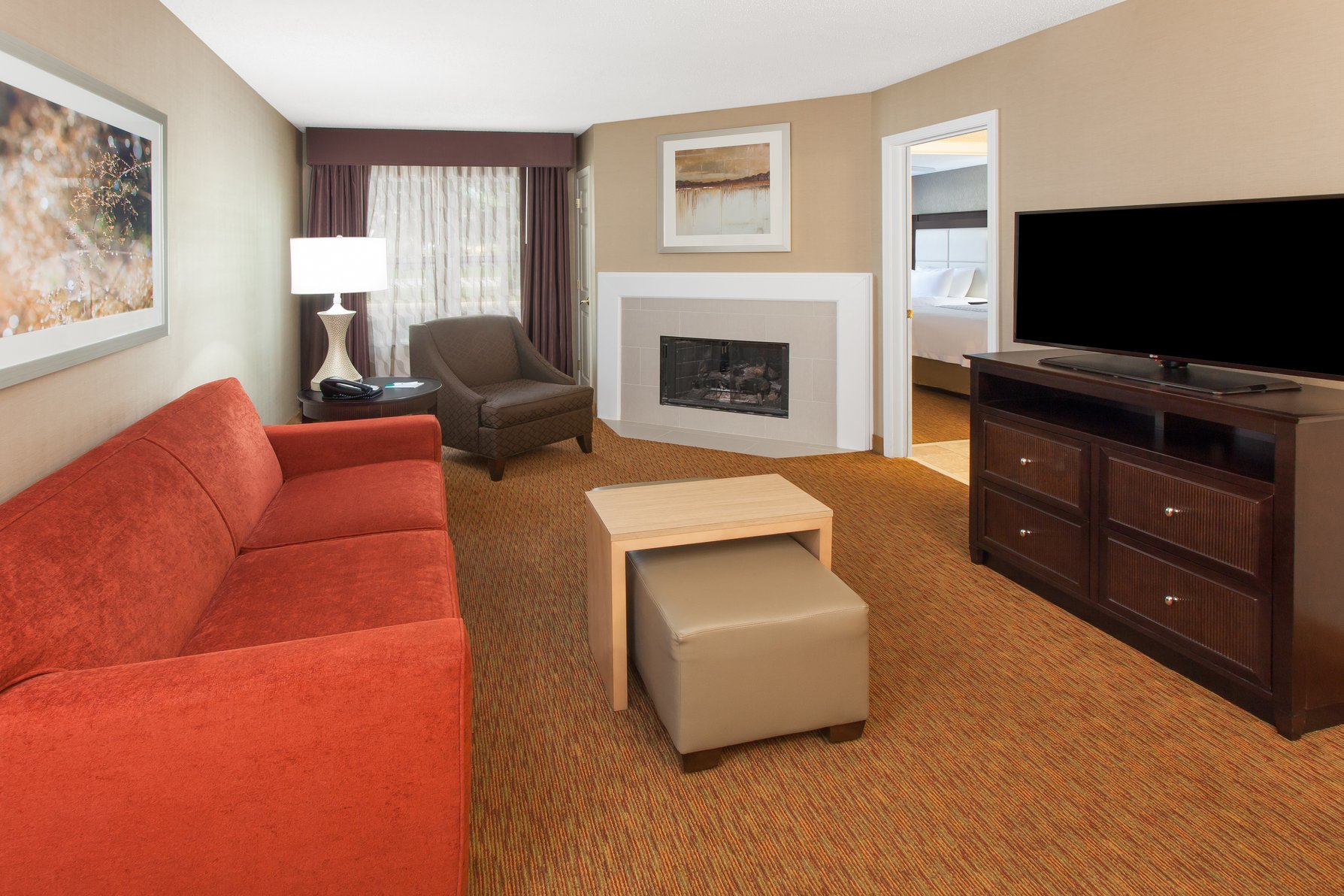 Homewood Suites Lafayette Room Type - 2QN 1BDRM FIREPLC NONSMOK
