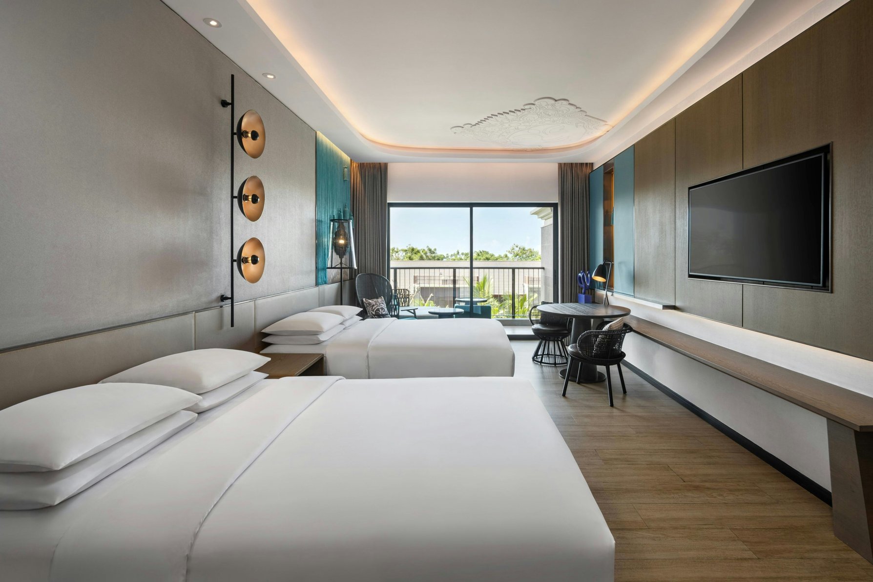 Renaissance Bali Nusa Dua Resort Room Type - Deluxe Twin, Guest room, 2 Double, Balcony with Free Scheduled Shuttle to Hotel’s Beach Facility Renaissance Bali Nusa Dua Resort Room Type - Deluxe Twin, Guest room, 2 Double, Balcony with Free Scheduled Shuttle to Hotel’s Beach Facility