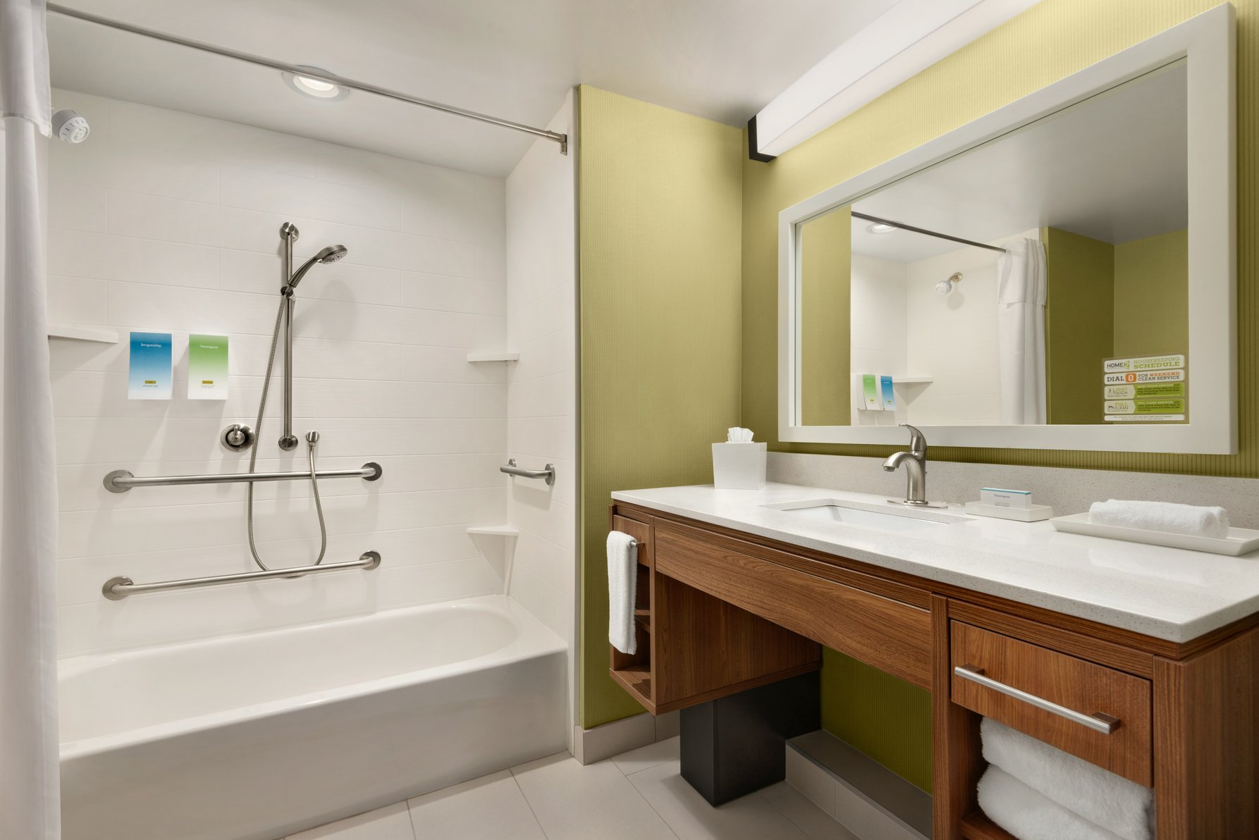 Home2 Suites by Hilton Woodbridge Potomac Mills Room Type - 1QN HEARING ACC STUDIO NS